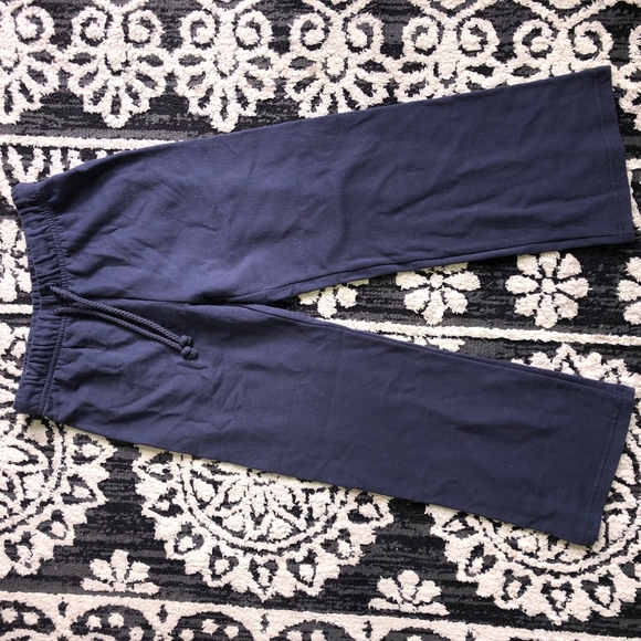 BELLA GIRL navy soft 100% cotton sweat pant - Picture 4 of 7
